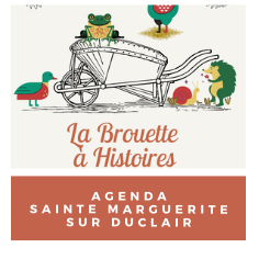 bibliothèque : brouette à histoires