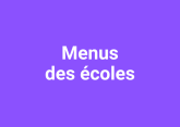 menus des écoles